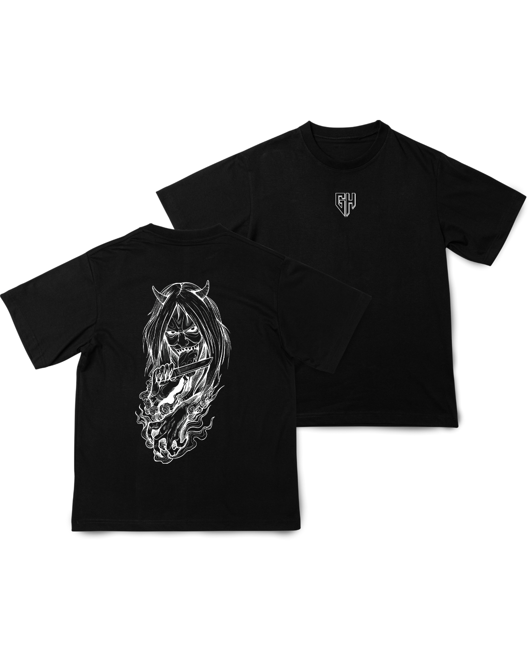 Camisa Shinigami (Arte Frente e Verso)