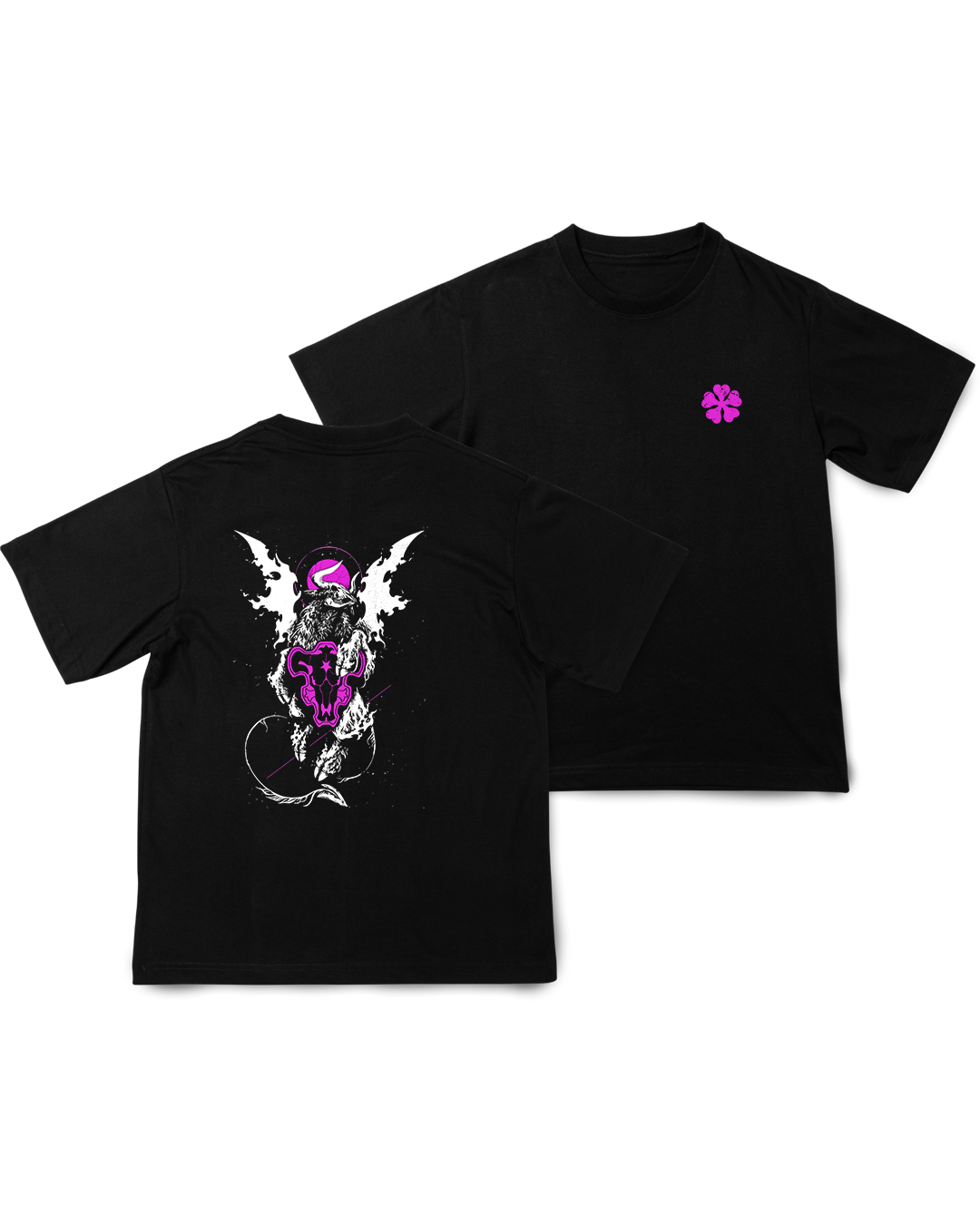 Camisa Touros Negros (Arte Frente e Costas)