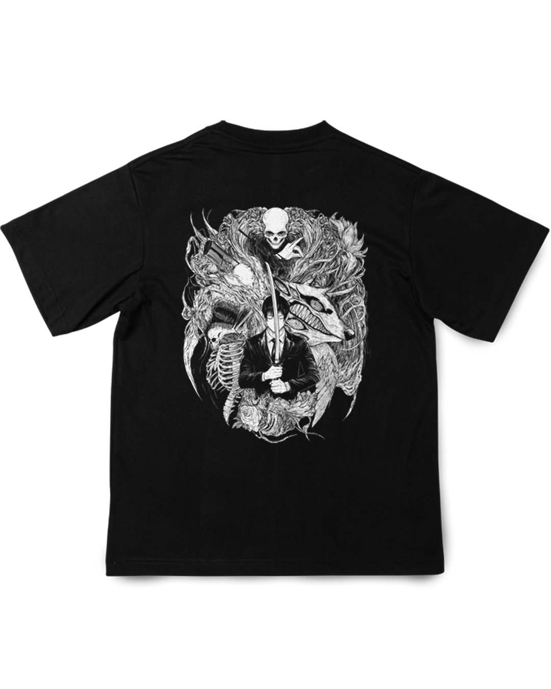 Camisa Chainsaw Man (Verso) - Aki