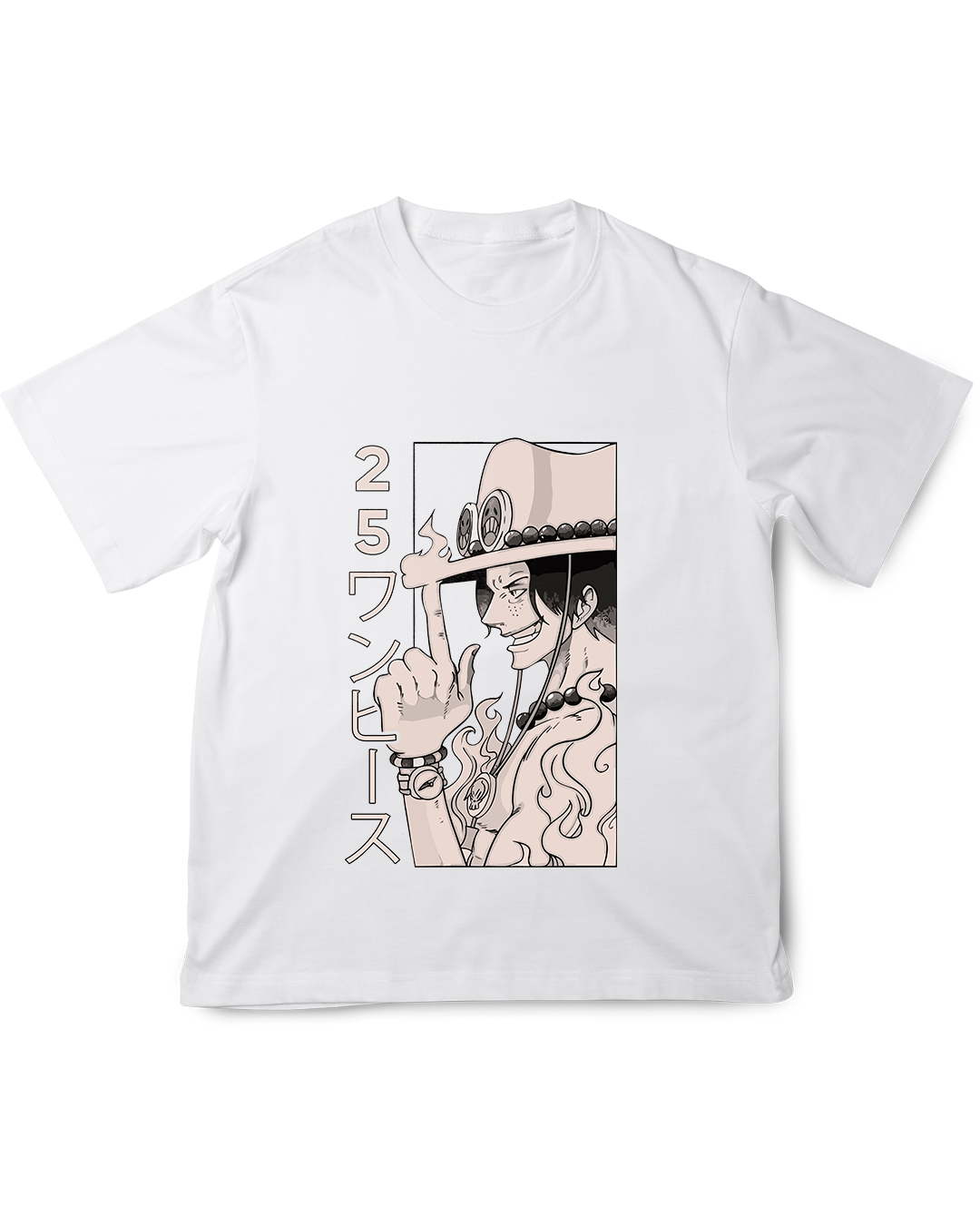 Camisa Ace 25OnePiece (Arte Frente)