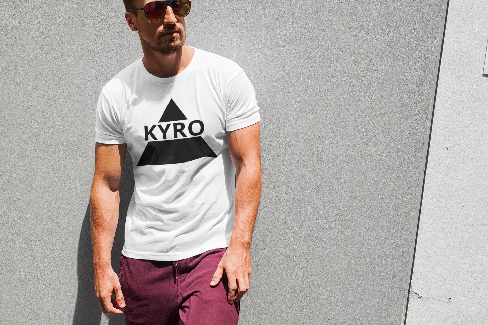KYRO TSHIRT  QUALITY WHITE