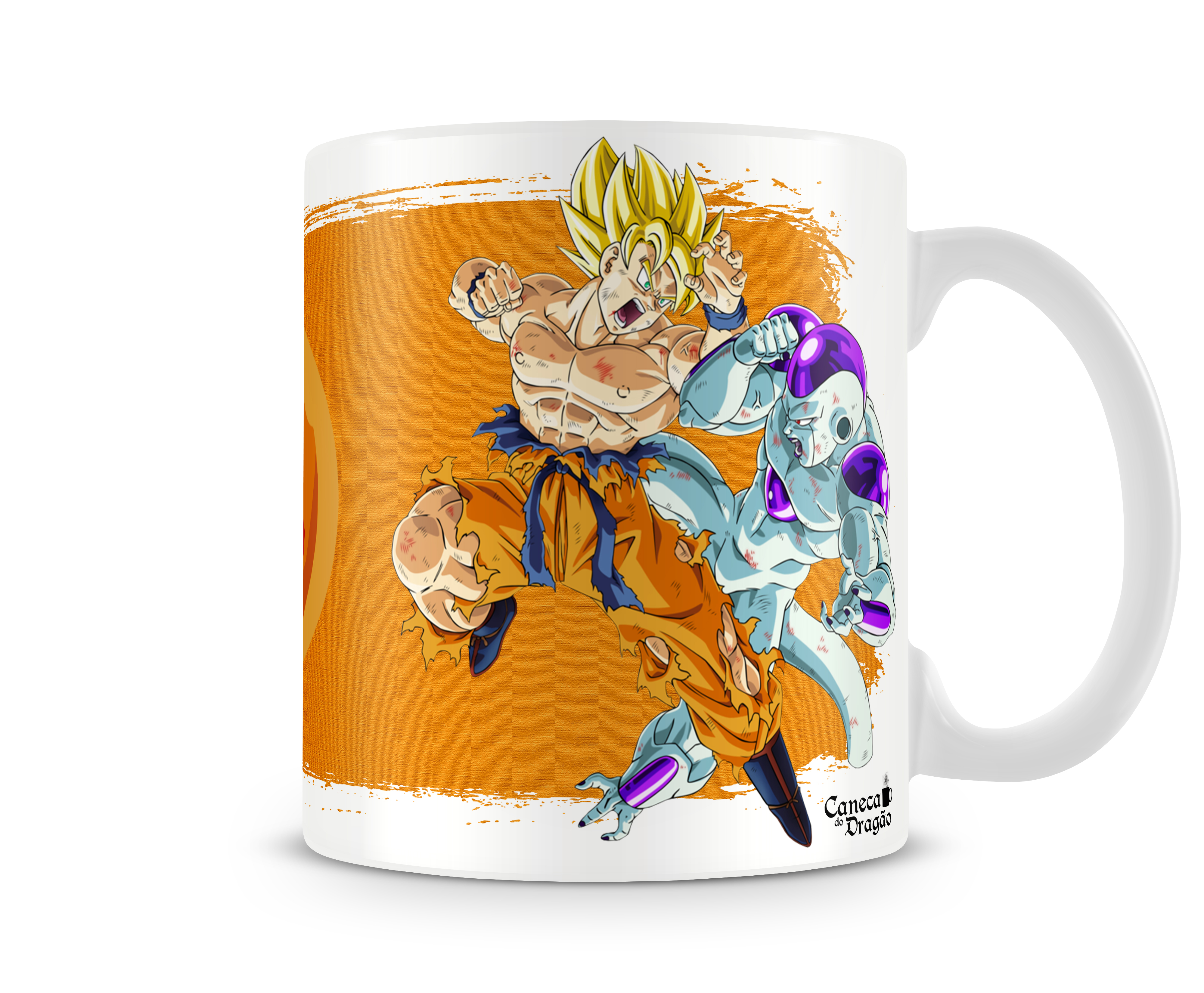 Caneca Dragon Ball Z - Goku x Freeza