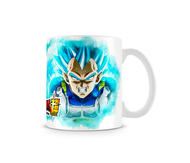 Caneca Dragon Ball Super - Vegeta Super Saiyajin Blue
