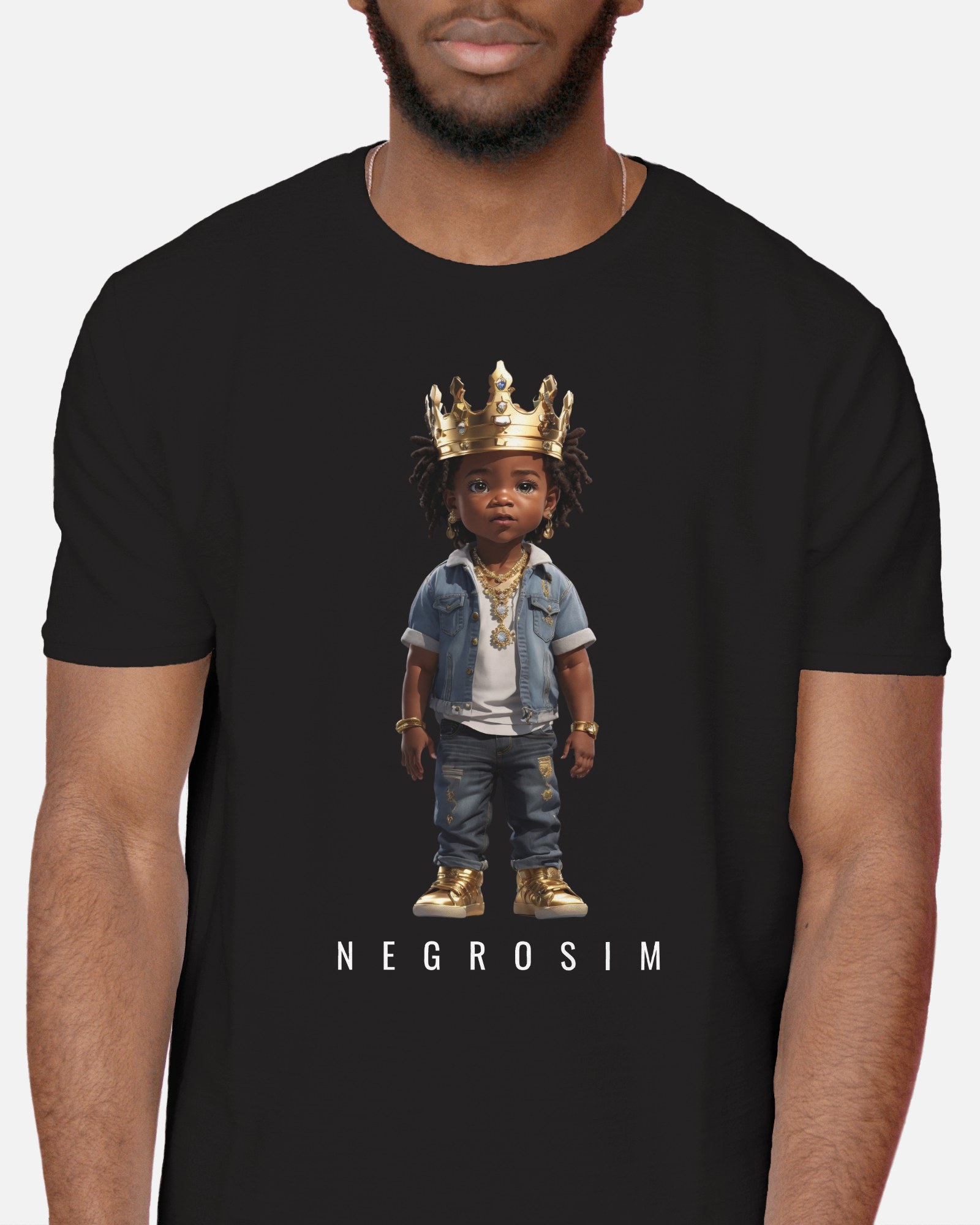Camiseta Rei Negrosim