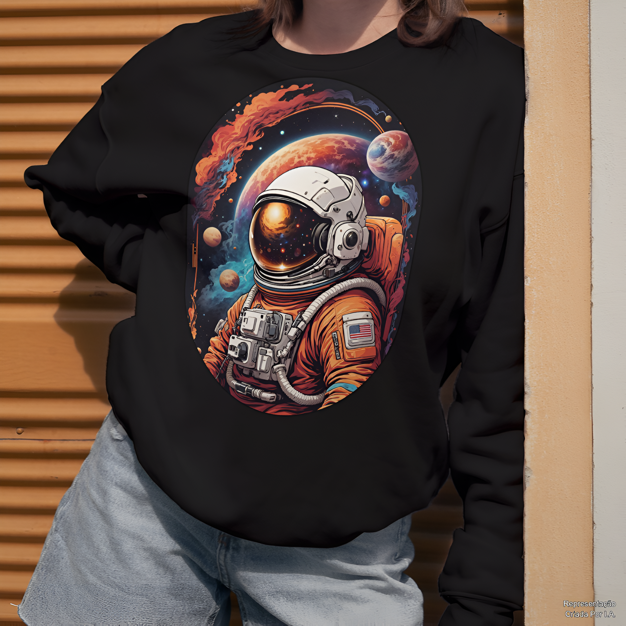 Astronauta Astrônomo Australiano - Moletom