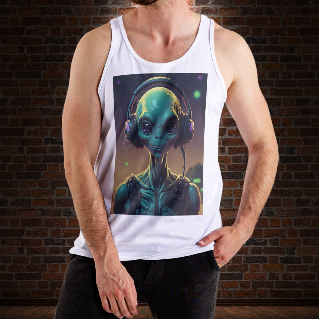 Happy Alien - Camiseta Regata