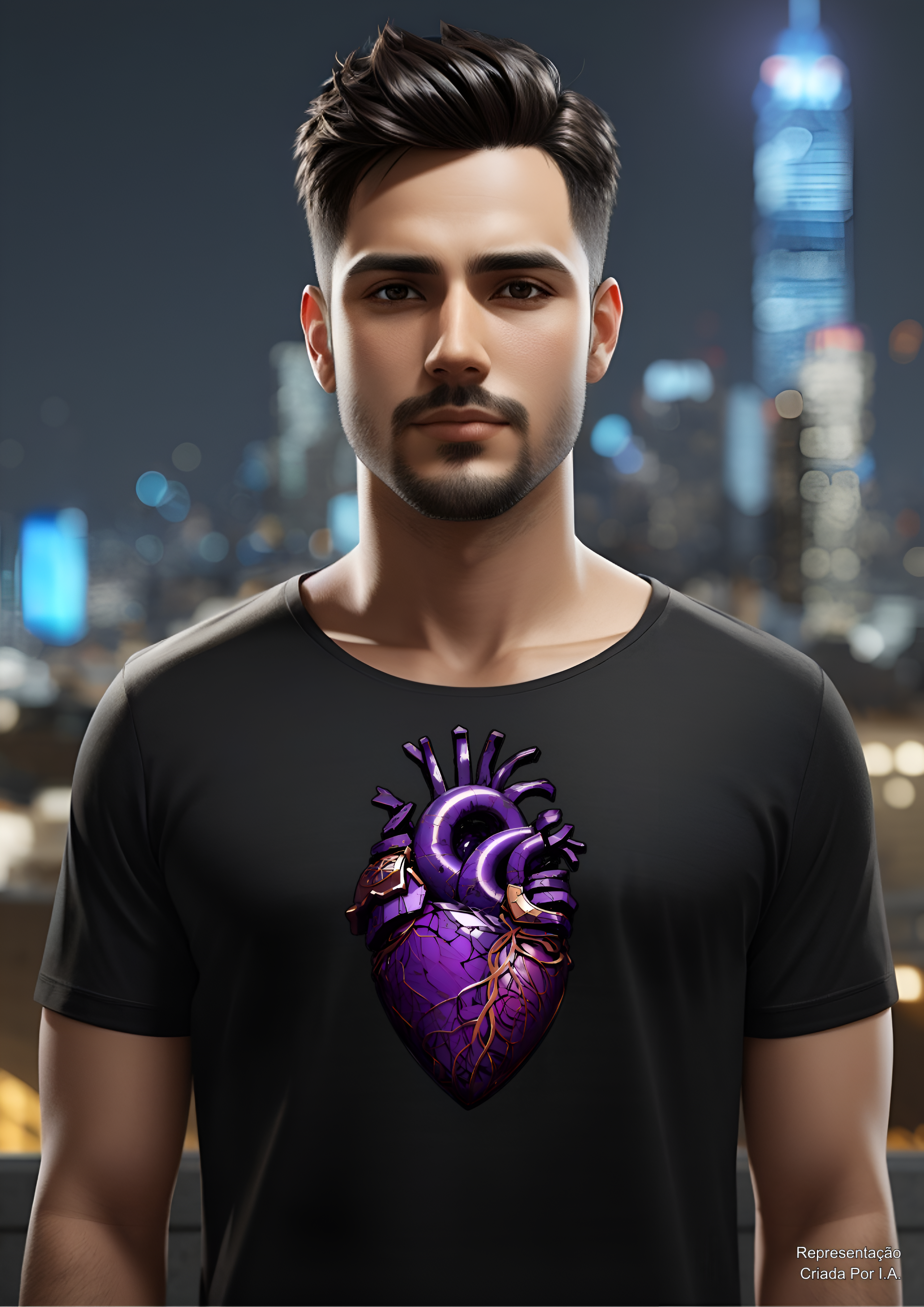 Coração Mais Que Perfeito - Camiseta