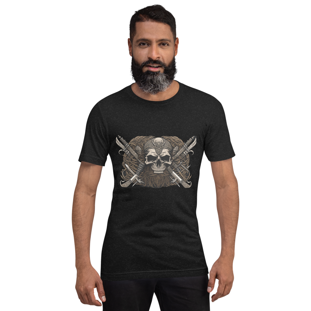 Nome do produto: Camiseta Faca na Caveira