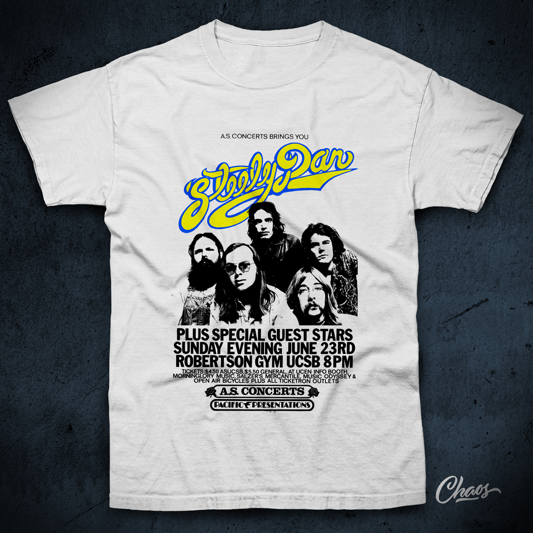 Camiseta Steely Dan Concert