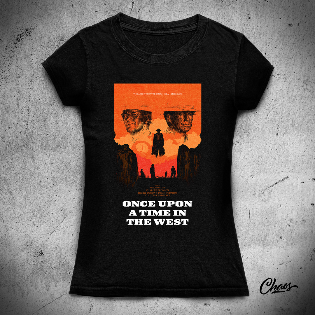 Camiseta Baby Long Once Upon a Time in The West