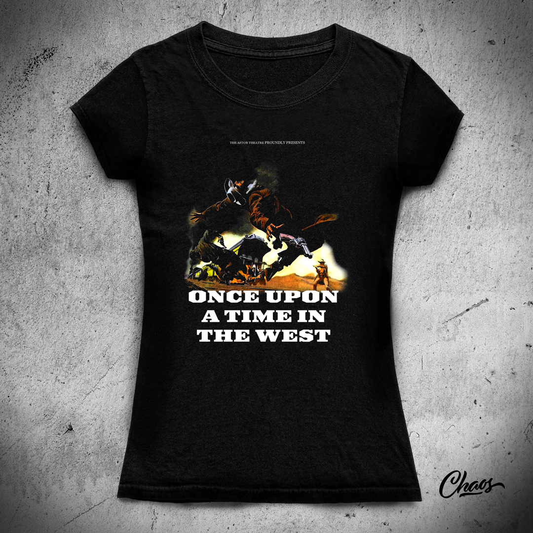 Camiseta Baby Long Once Upon A Time In The West Duelo