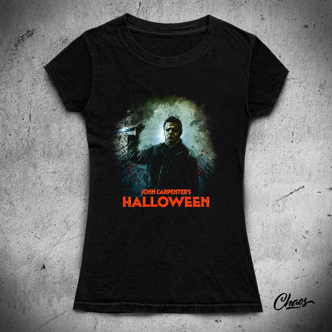 Camiseta Baby Long  John Carpenter's Halloween