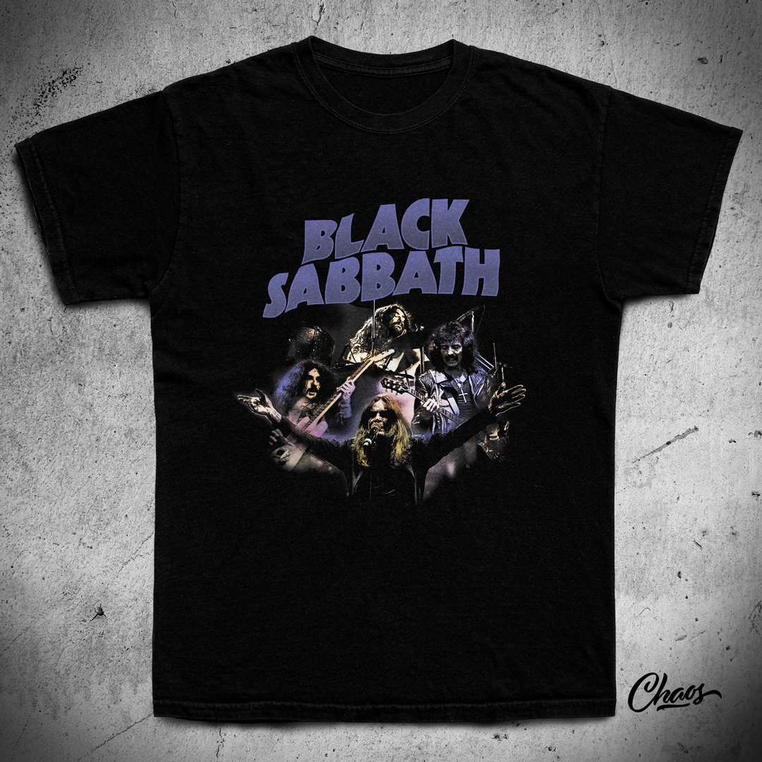 Camiseta Black Sabbath