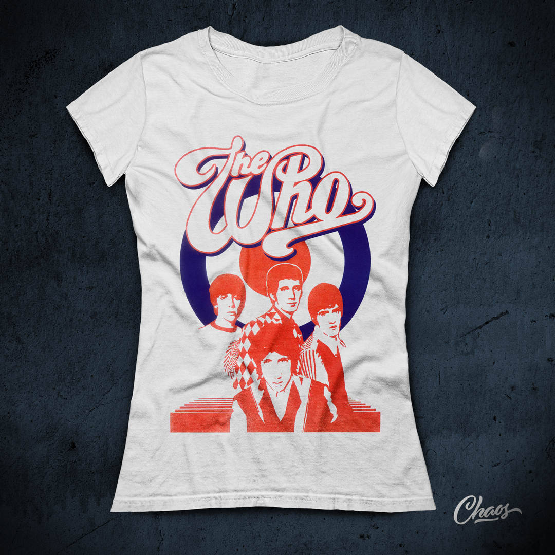 Camiseta Baby Long The Who Vintage
