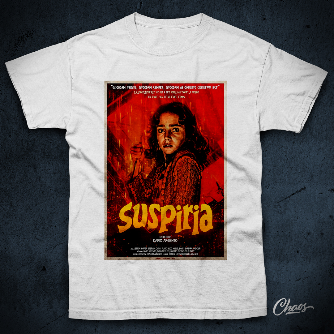 Camiseta Suspiria Poster