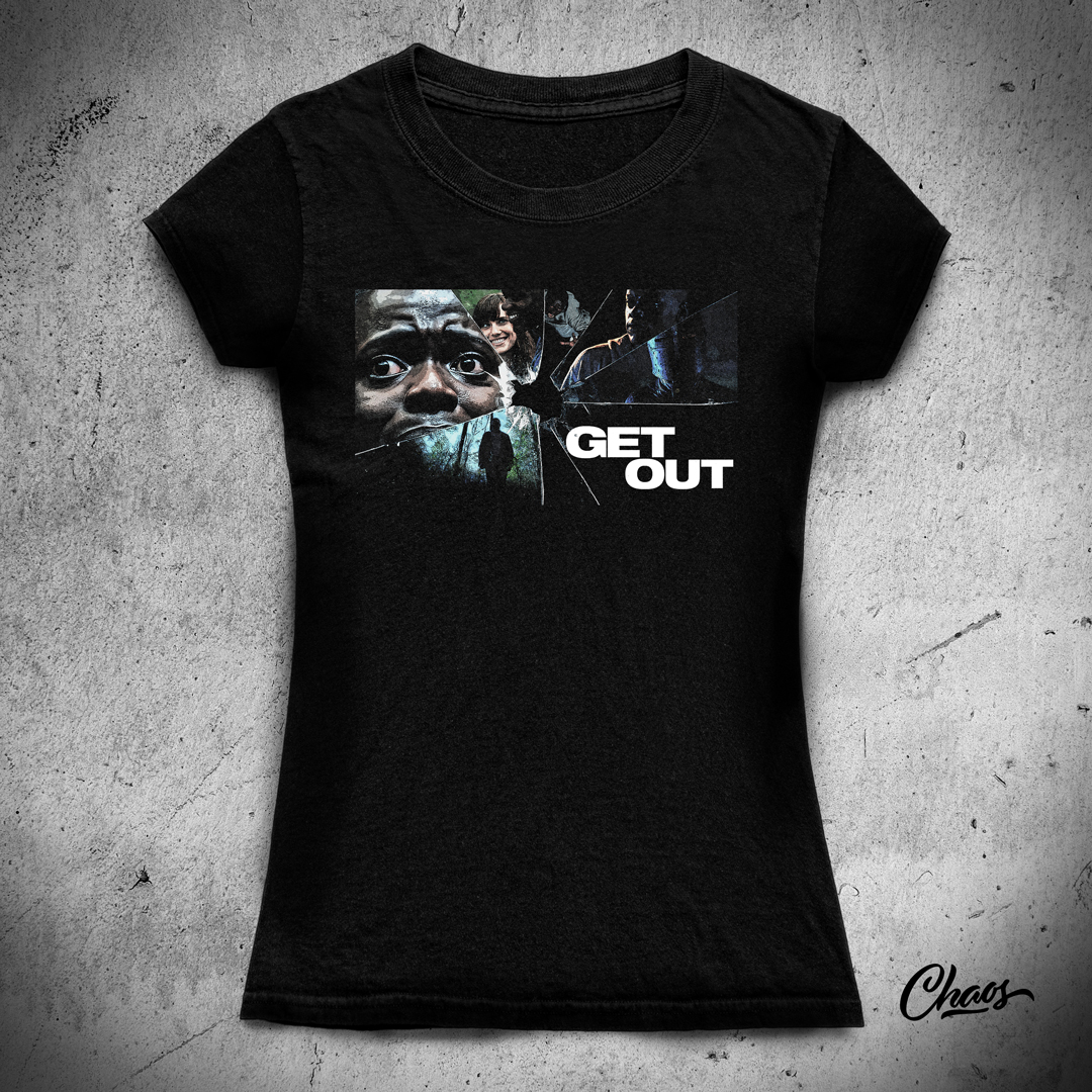 Camiseta Baby Long Get Out