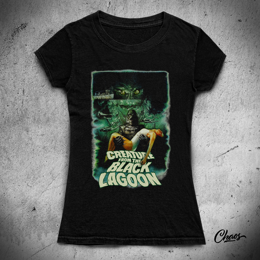 Camiseta Baby Long Creature Of The Black Lagoon
