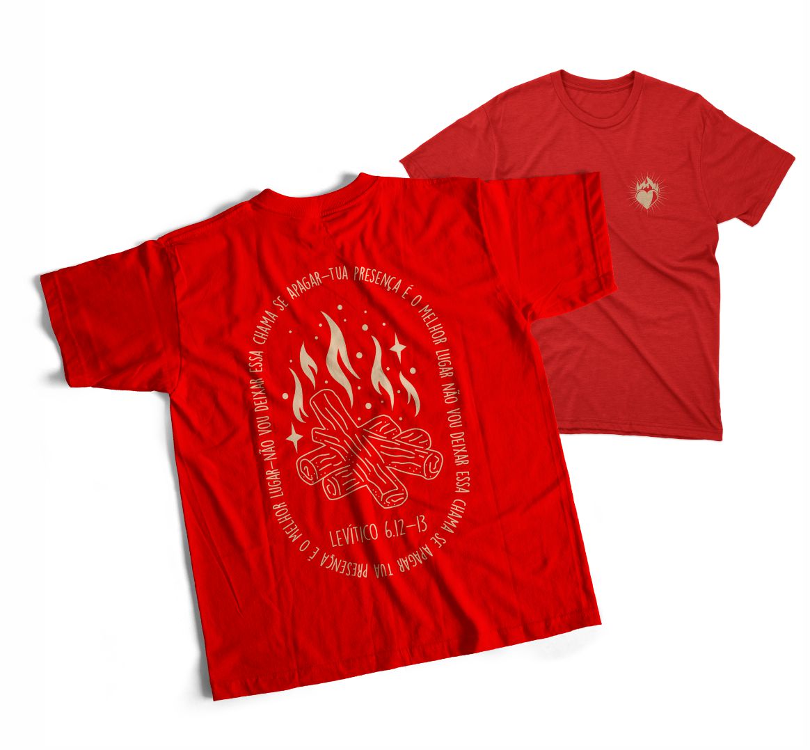 CAMISETA PAIXAO PELA PRESENÇA