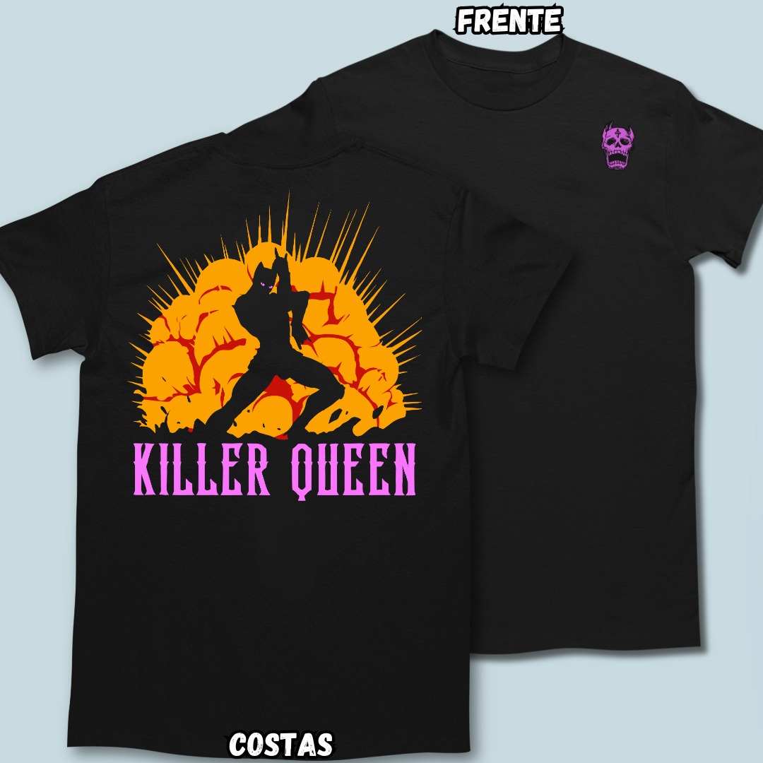 Camiseta Queen Frente Costas