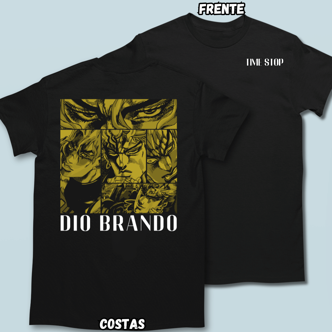 Camiseta Dio P Frente Costas 