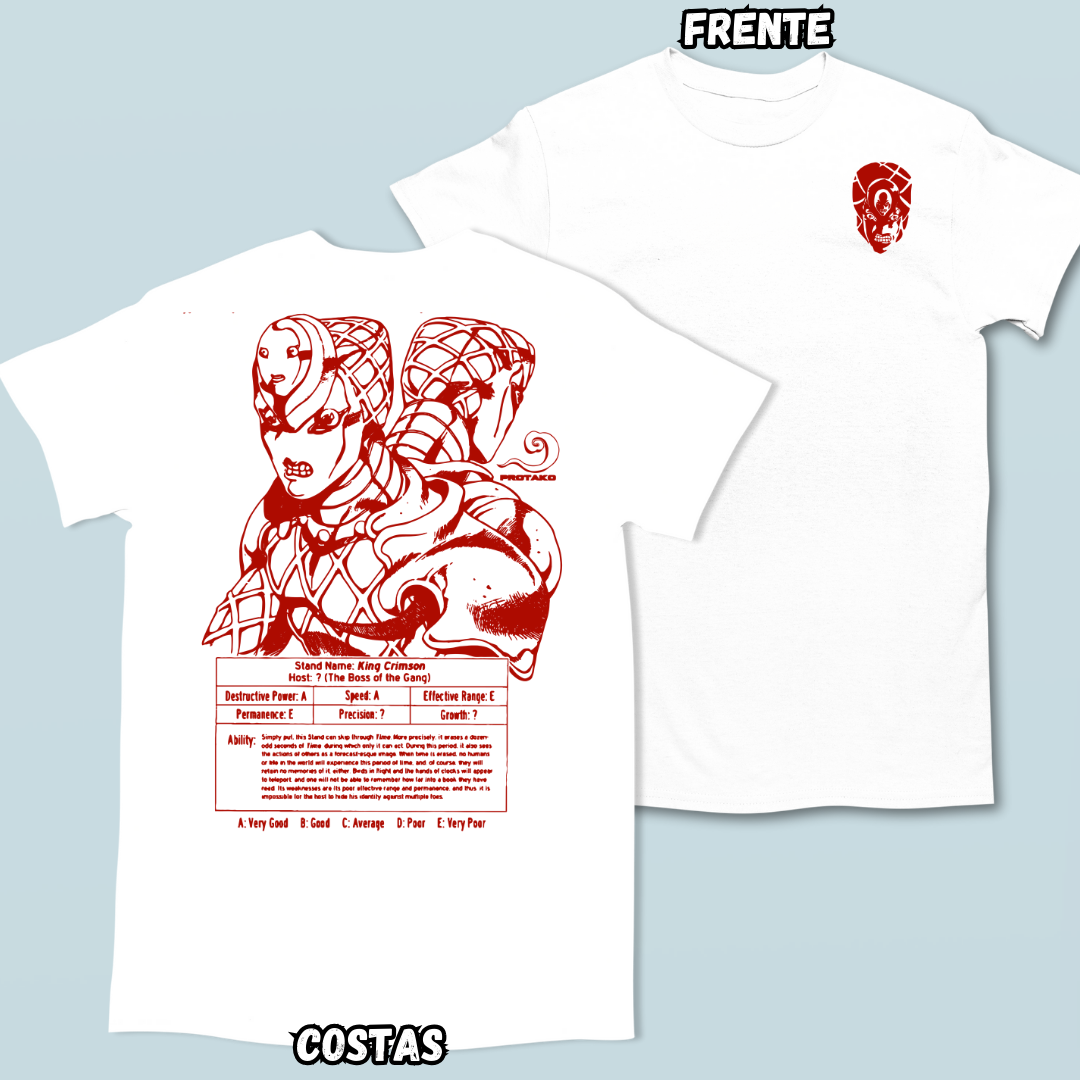 Camiseta Time Erase Frente Costas