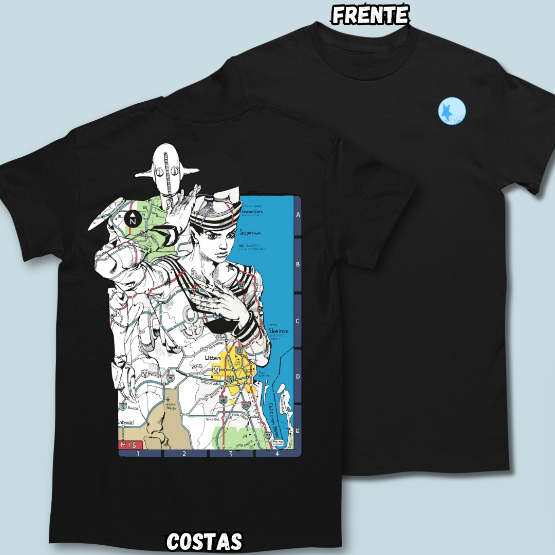 Camiseta Gappy Frente Costas