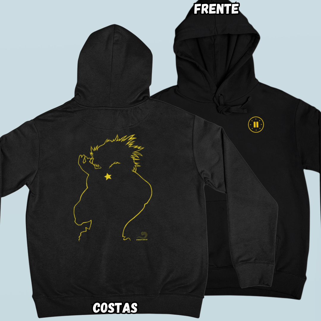 Moletom Canguru Brando Frente Costas