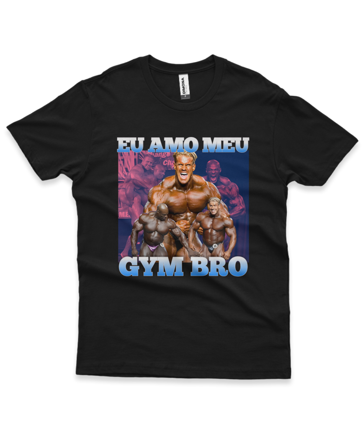 Camiseta Amo Meu Gym Bro 1