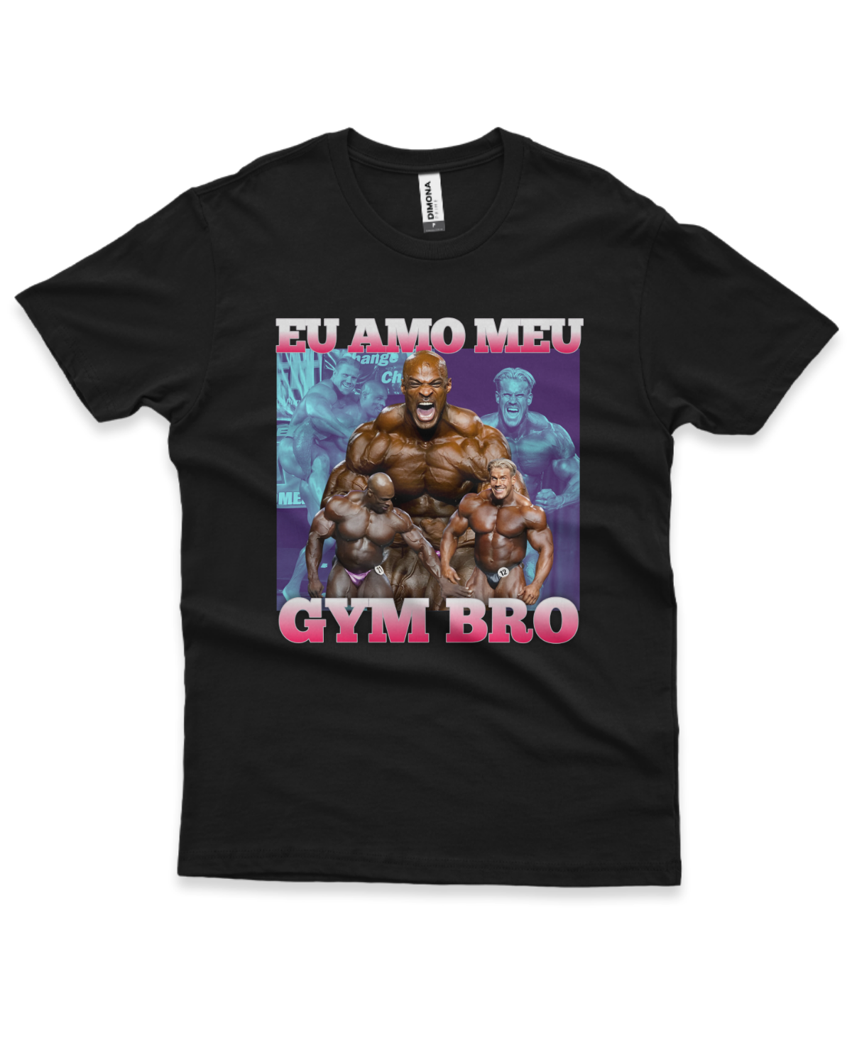 Camiseta Amo Meu Gym Bro 2