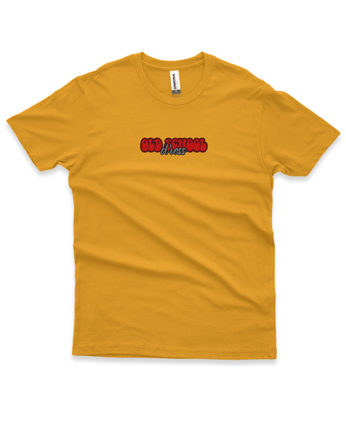 Camiseta Old School Dress Amarela
