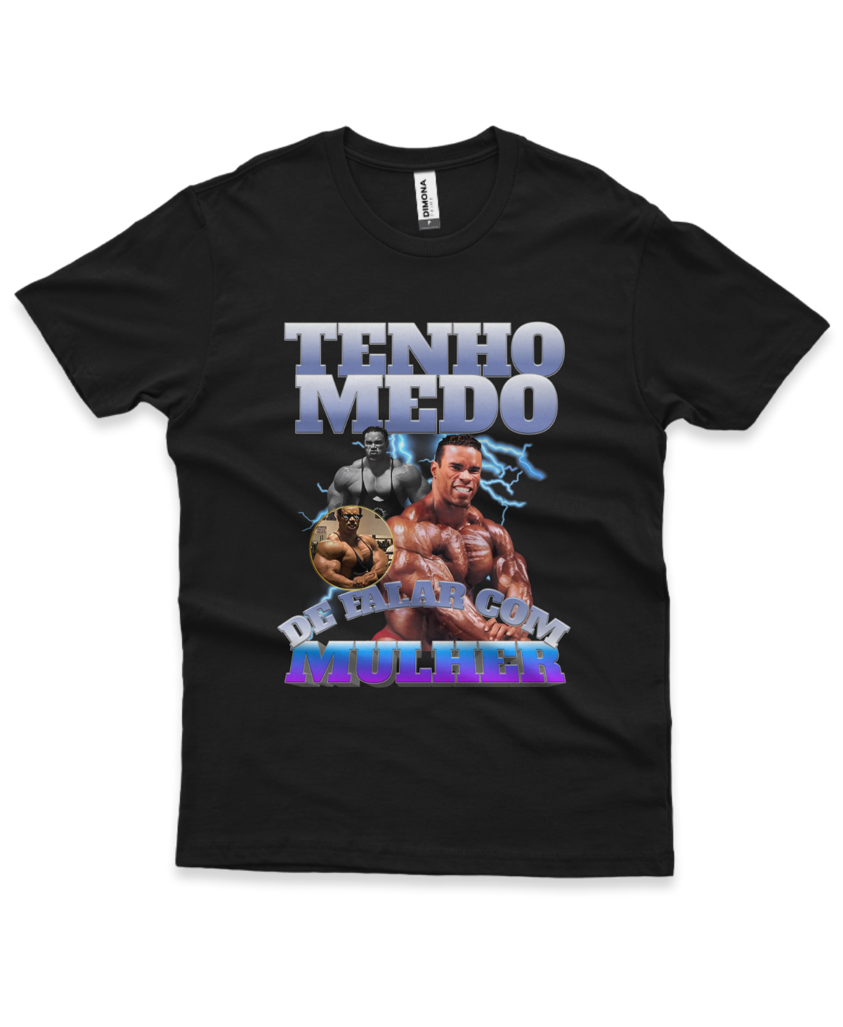 Camiseta Tenho Medo De Falar Com Mulheres