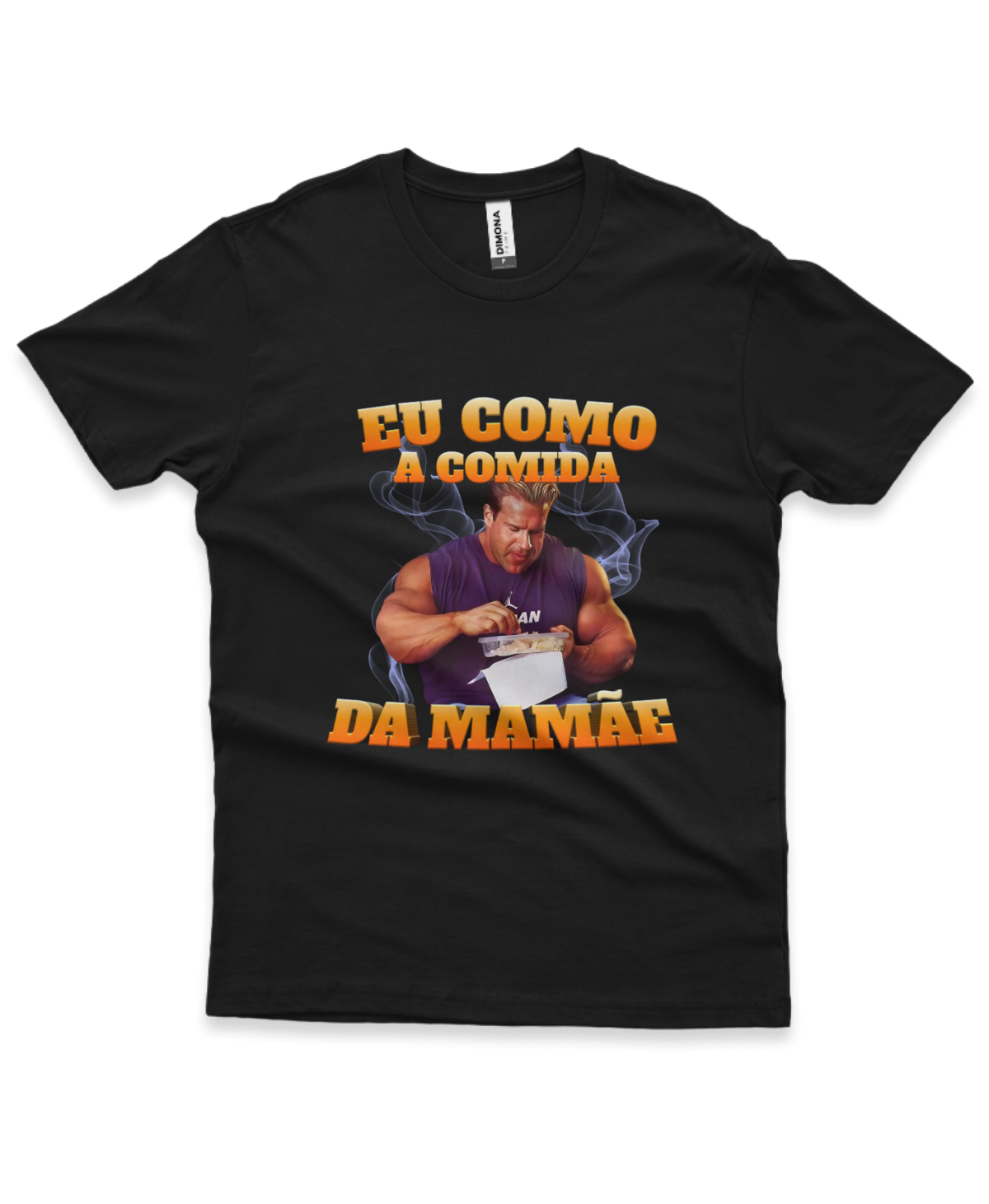 Camiseta Eu Como A Comida Da Mamãe