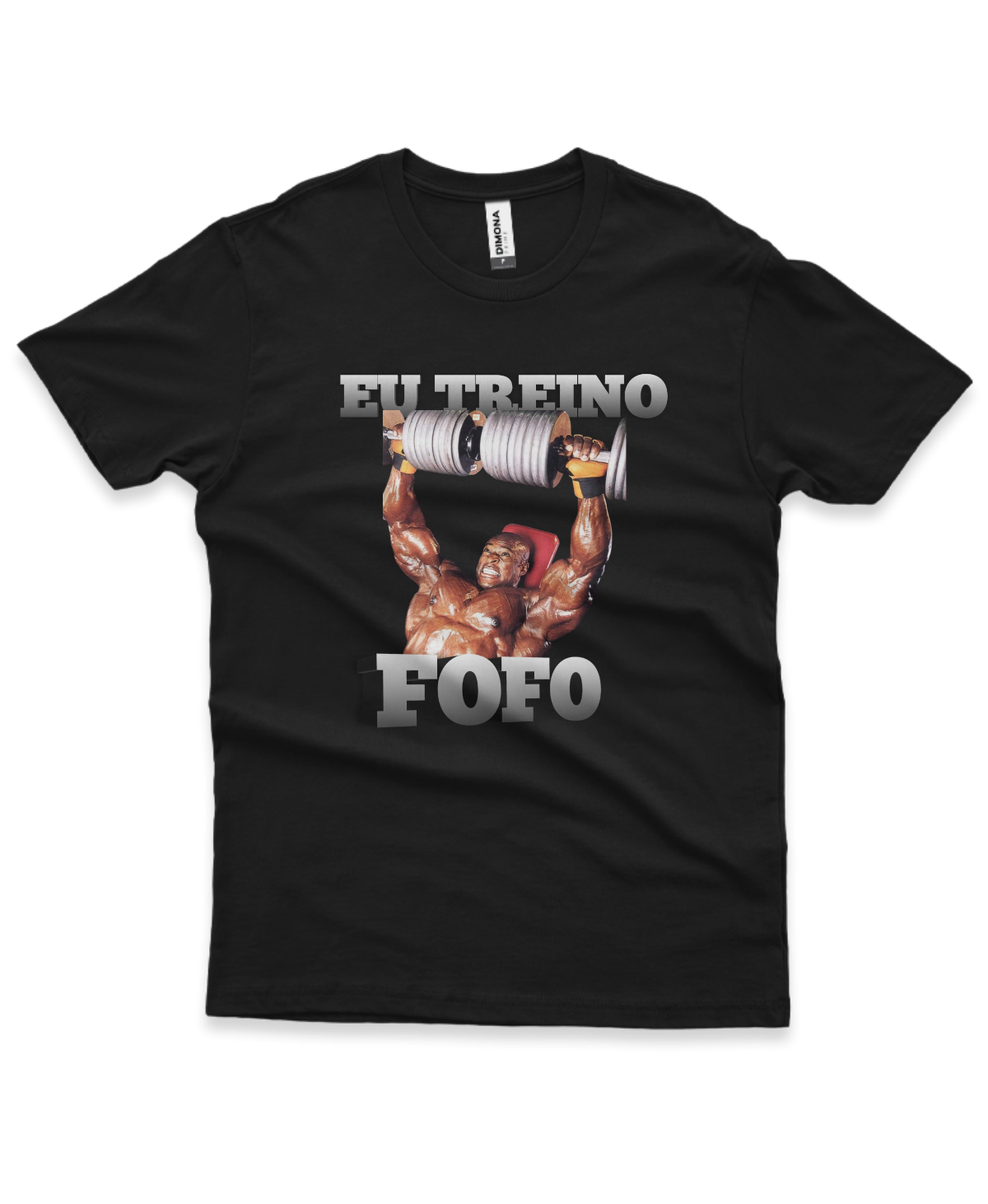 Camiseta Eu Treino Fofo