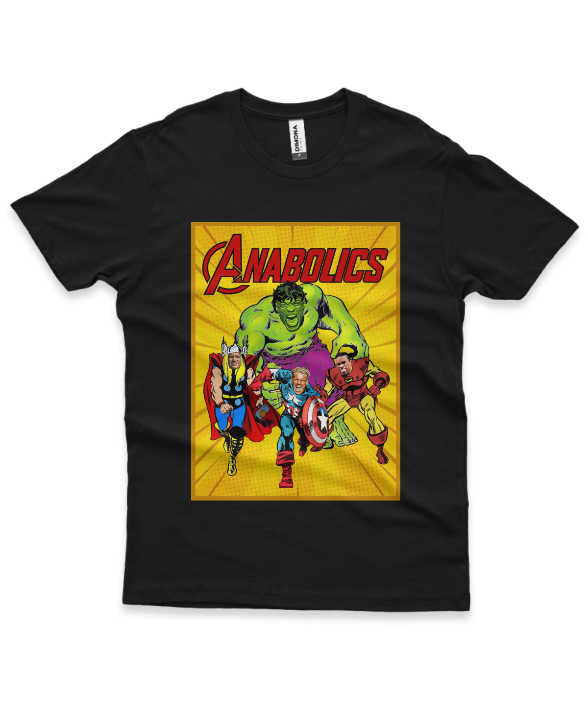Camiseta Anabolics (Avengers)