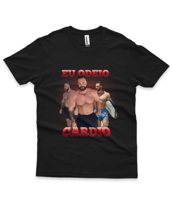 Camiseta Odeio Cardio