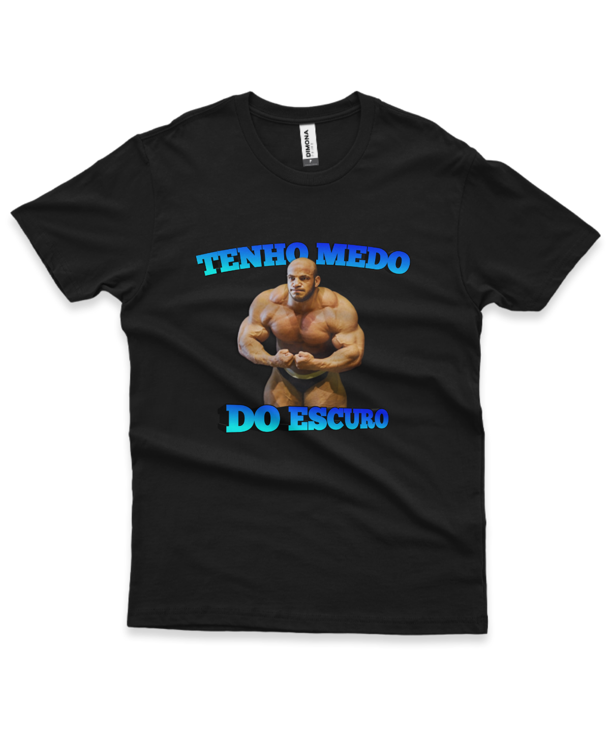 Camiseta Tenho Medo Do Escuro 