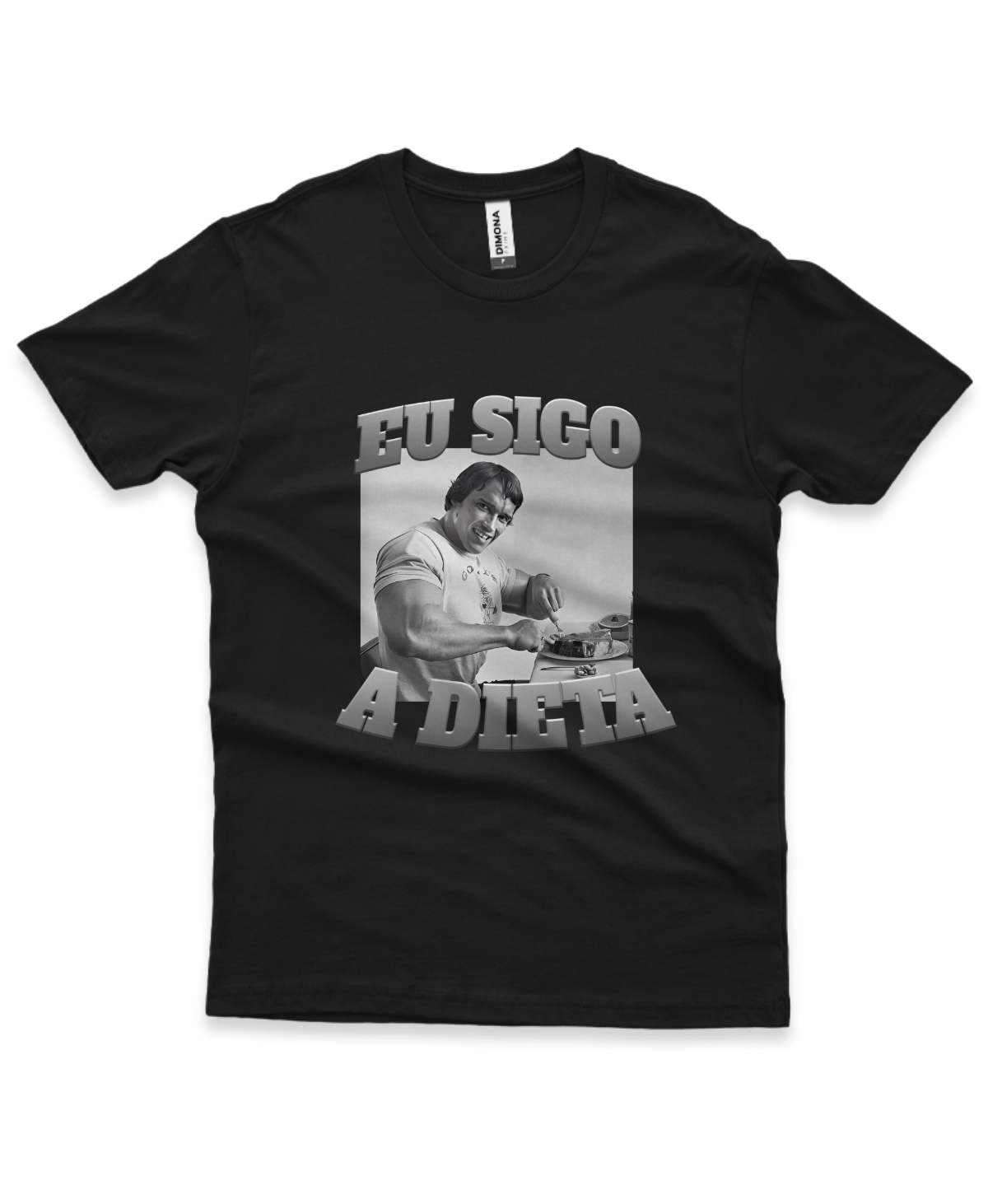Camiseta Eu Sigo A Dieta