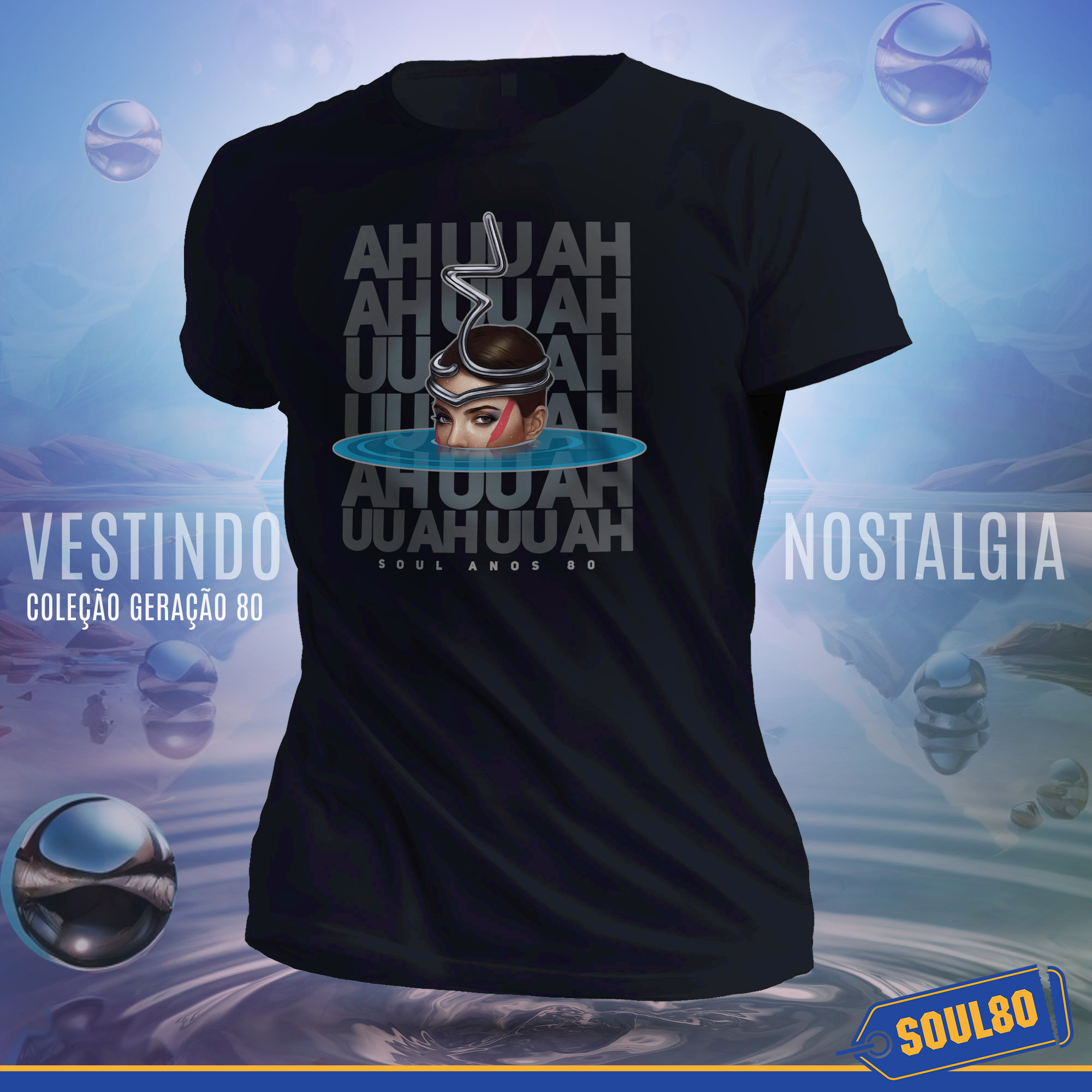 Camiseta Fantástica - Geração Anos 80