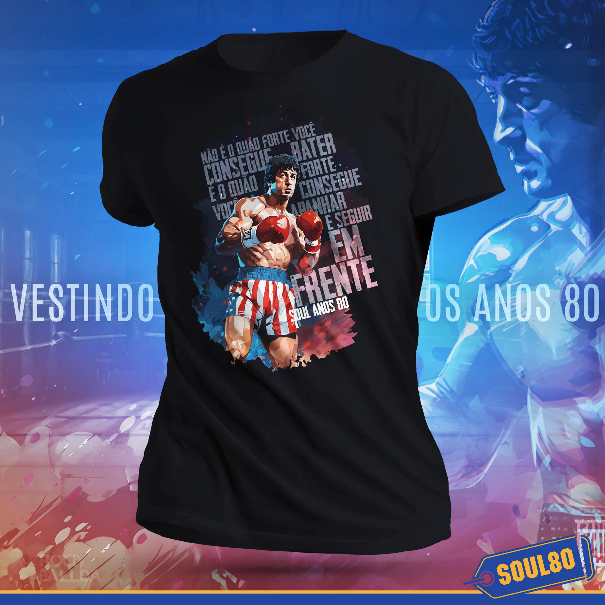 Camiseta Rocky Balboa 