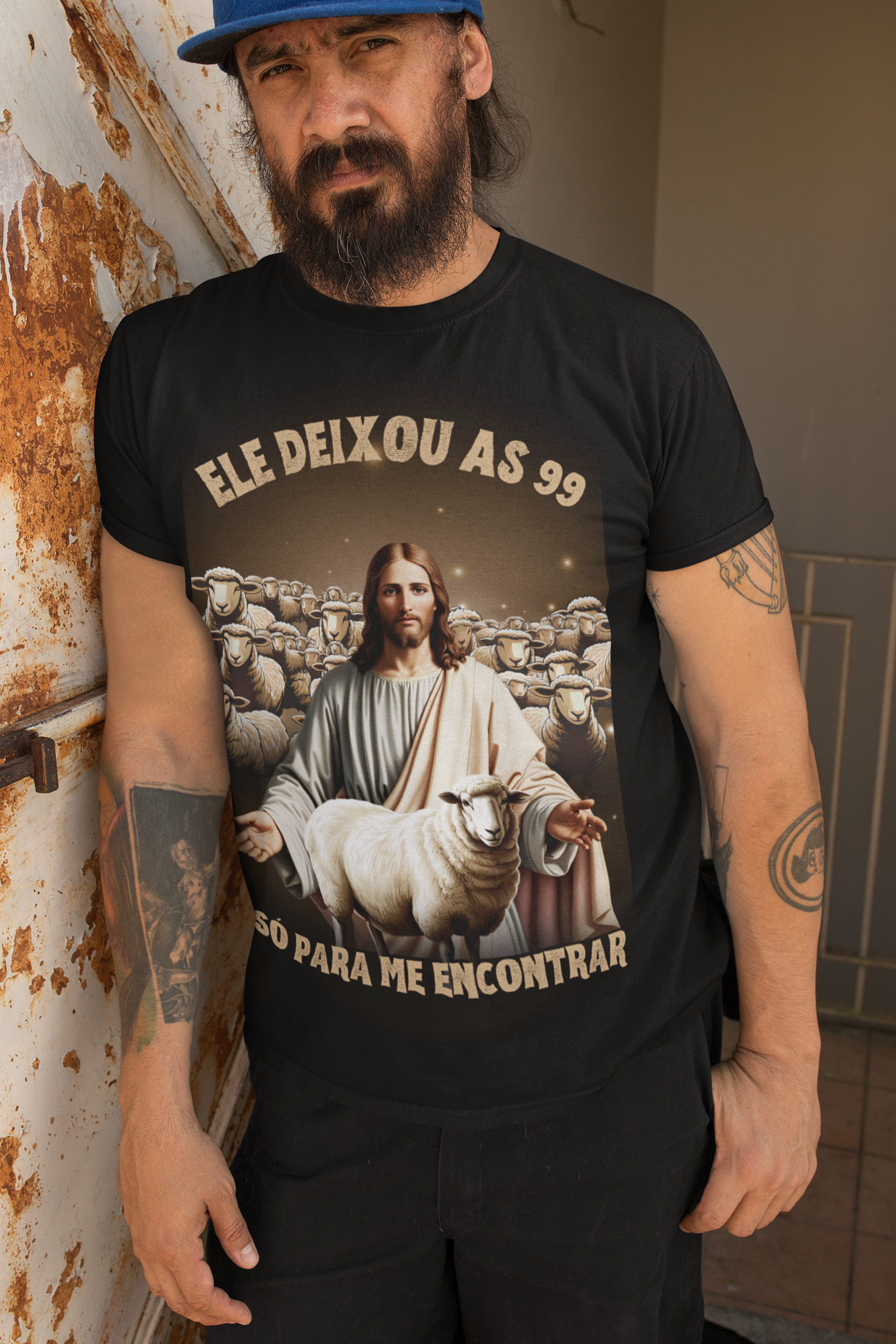 Camiseta Masculina Bootleg - Ele deixou as 99