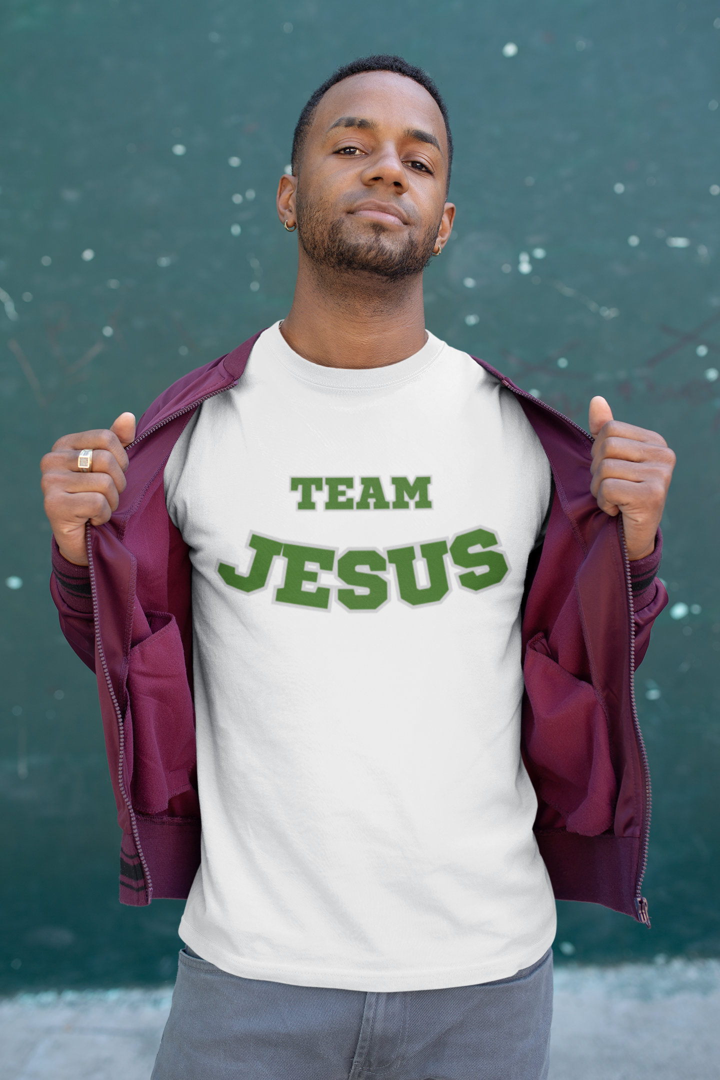 Camiseta Masculina - Team Jesus