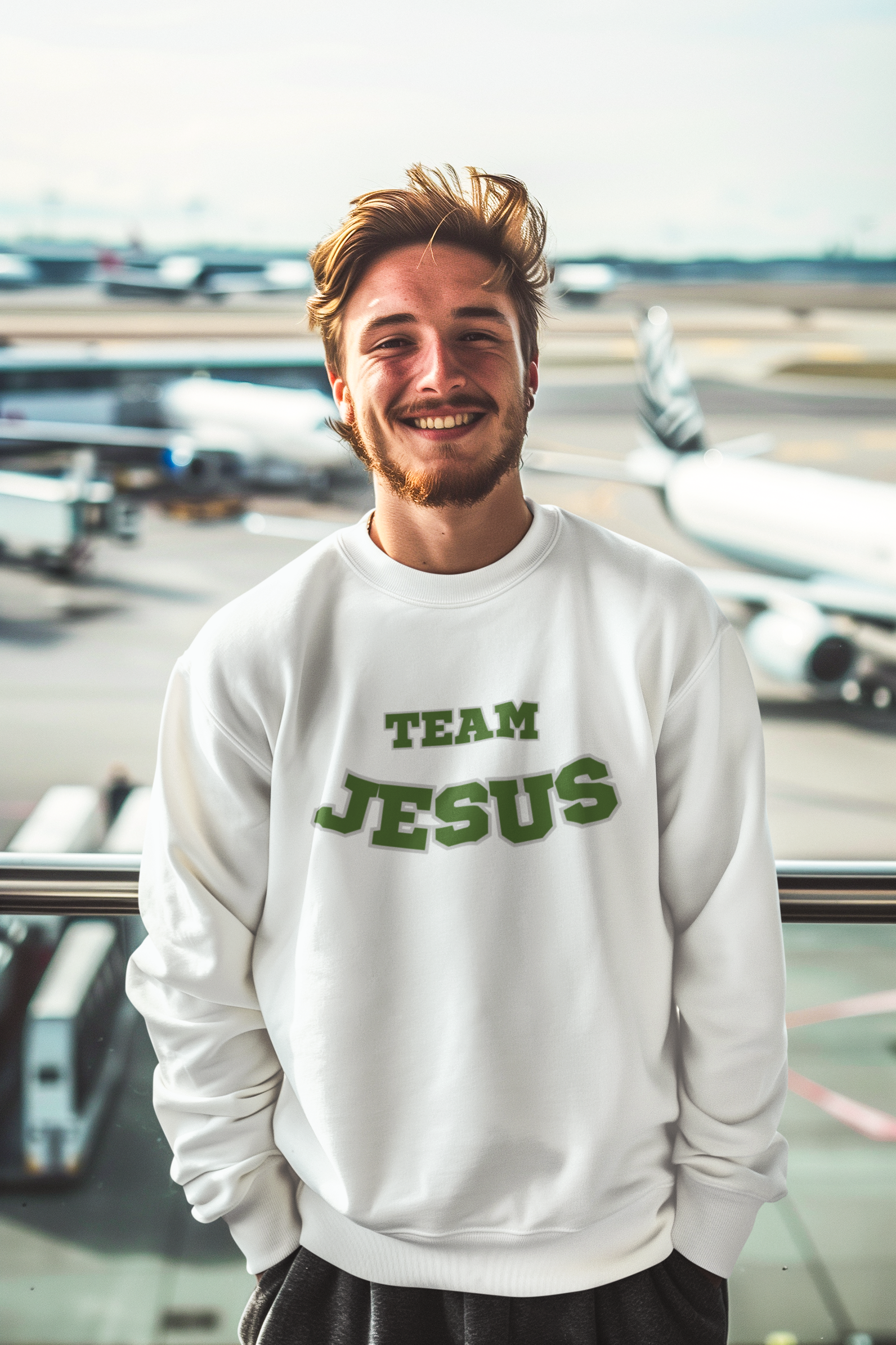 Moletom Blusão Unissex - Team Jesus