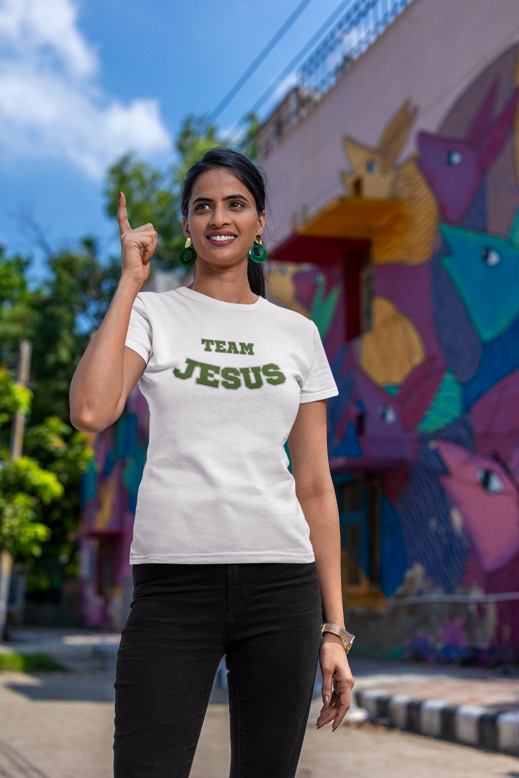 Camiseta Feminina - Team Jesus