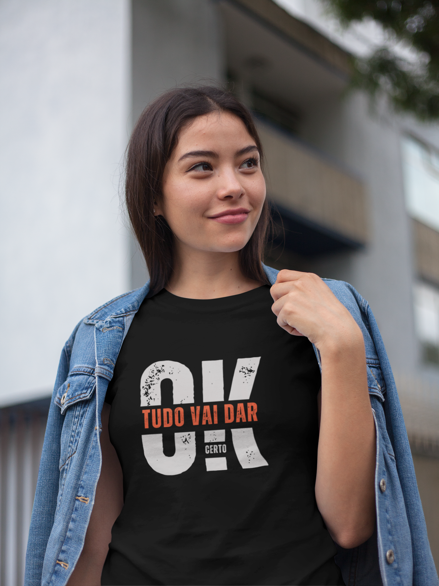 Camiseta Feminina - Ok tudo vai dar certo