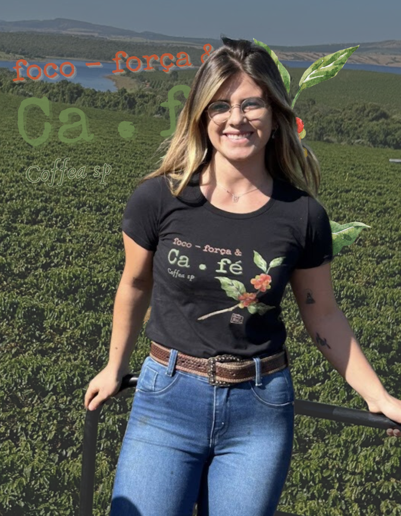 Baby Long Foco - Força & CAFÉ