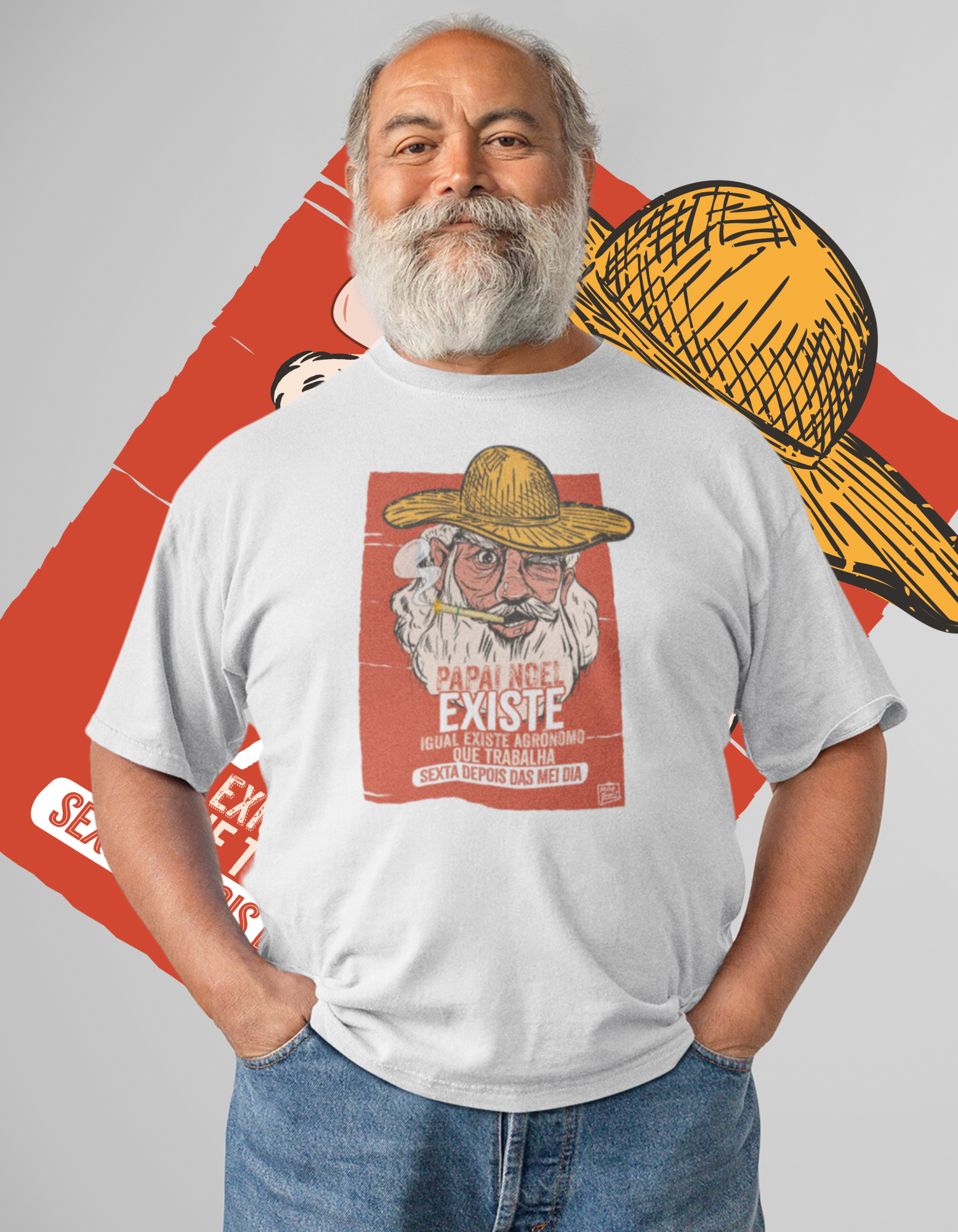 Plus Size - PAPAI NOEL EXISTE