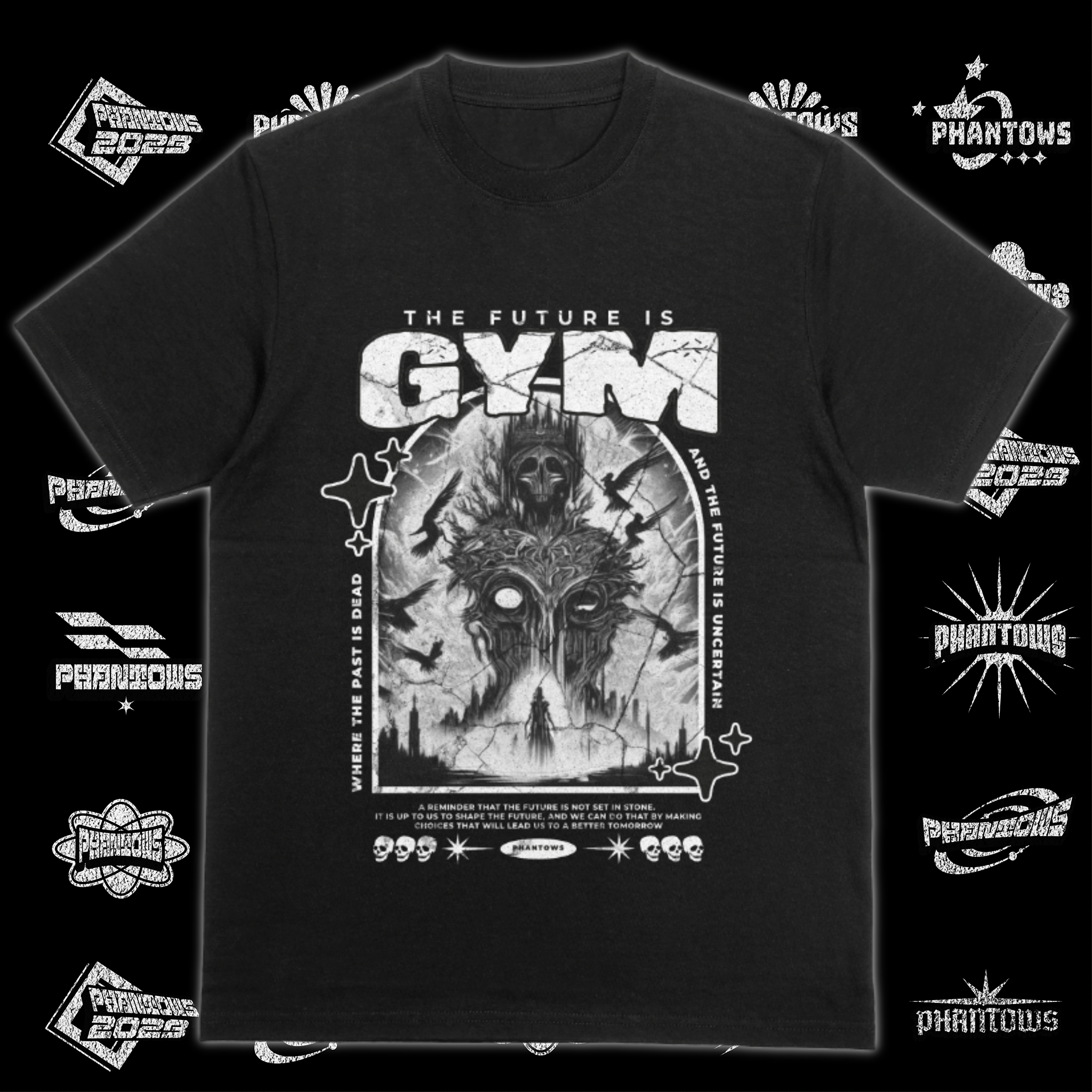 CAMISA THE FUTURE IS GYM