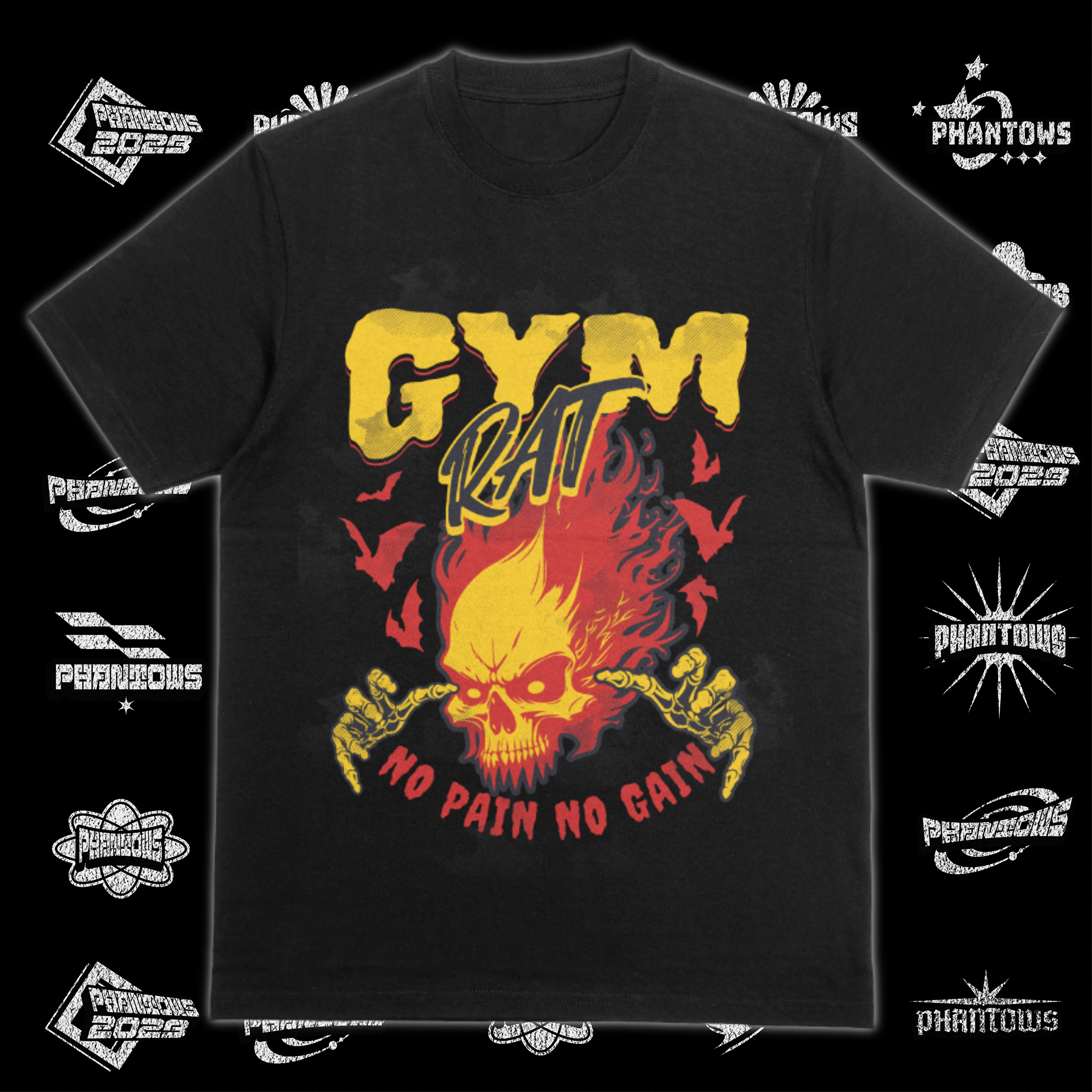 CAMISA GYM RAT