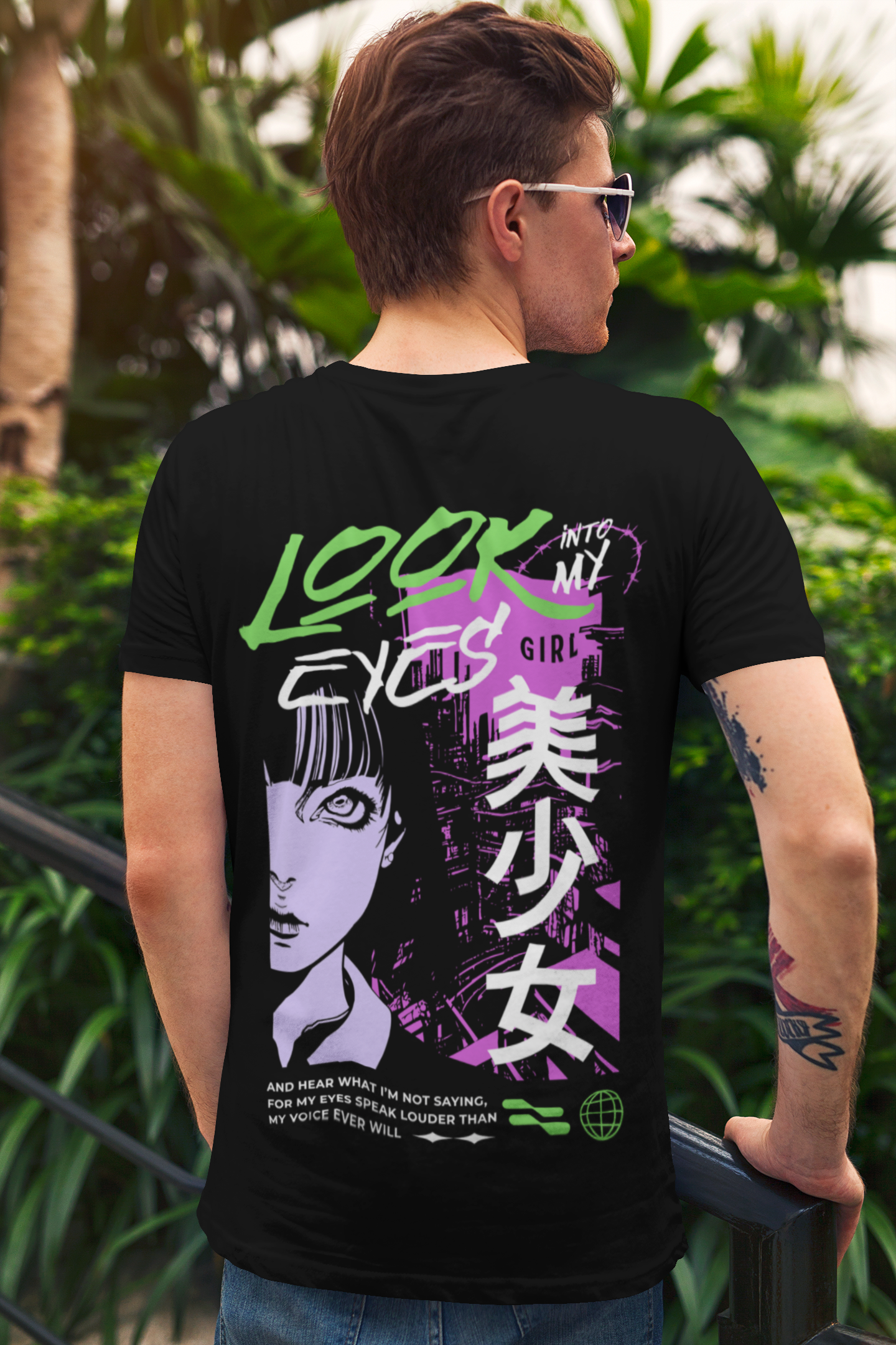 CAMISA QUALITY - LOOK INTO MY EYES (EDIÇÃO LIMITADA)