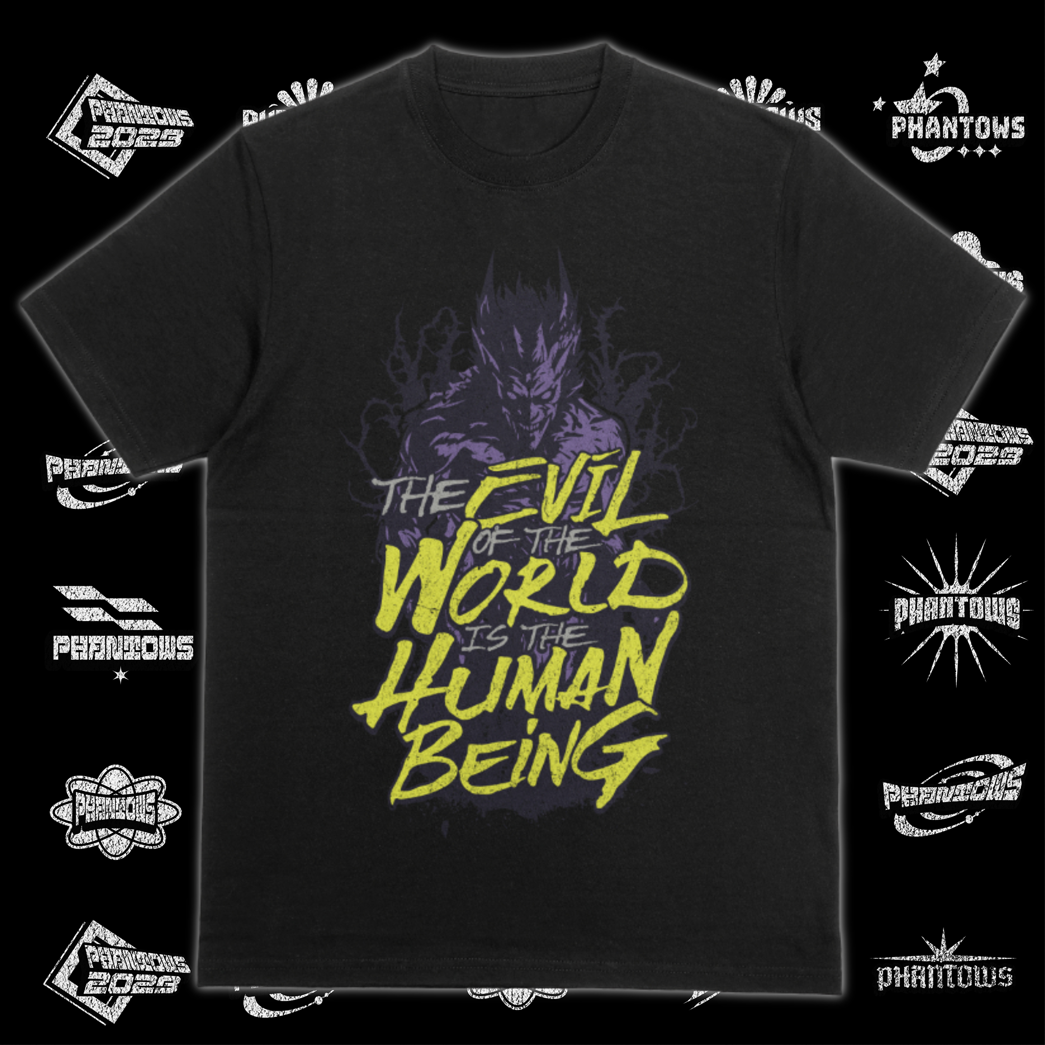 Nome do produto: CAMISA THE EVIL HUMAN